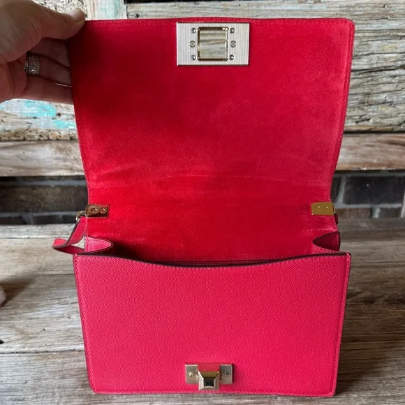 Furla Mimi Mini Hot Pink Crossbody Bag - Picture 10 of 14